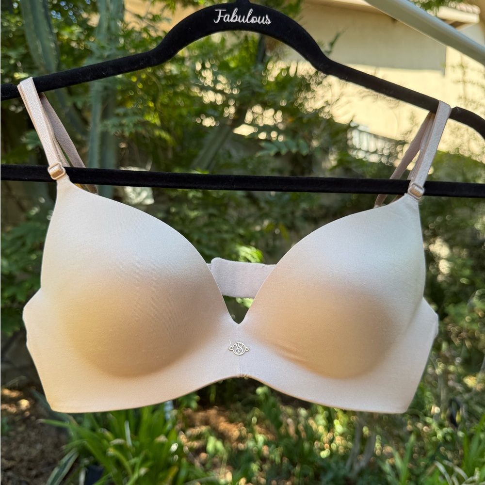 Wireless Nude Push Up Bra